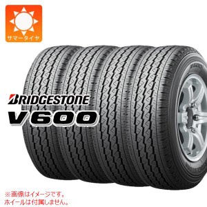 4本 サマータイヤ 165/80R14 91/90N ブリヂストン V600 BRIDGESTONE V600 【バン/トラック用】