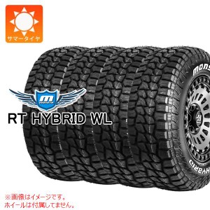 4本 サマータイヤ 295/70R17 121/118Q LT モンスタ RTハイブリッド ホワイトレター MONSTA RT HYBRID WL[個人宅配送/後払決済不可]