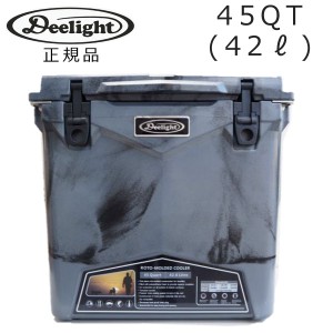 【送料無料】 Deelight ディーライト アイスランド タイヤ付 クーラーボックス 45QT(42L) Iceland Cooler Box 正規品 アウトドア キャン