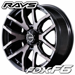 レイズ デイトナ FDX F6 8.0-18 ホイール1本 DAYTONA FDX F6