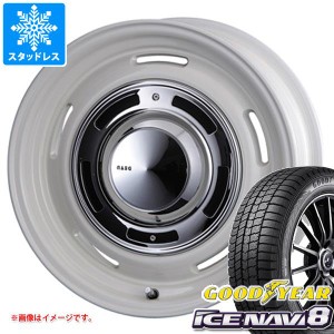 ジープ コンパス M624系用 スタッドレス グッドイヤー アイスナビ8 225/60R17 99Q クリムソン ディーンクロスカントリー タイヤホイール4