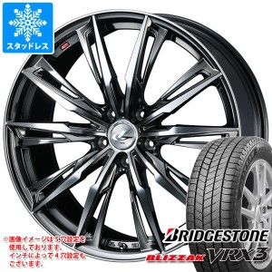 スタッドレスタイヤ ブリヂストン ブリザック VRX3 215/45R18 89Q ＆ レオニス GX 7.0-18 タイヤホイール4本セット215/45-18 BRIDGESTONE