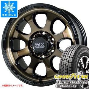 ハイエース 200系用 2023年製 スタッドレス グッドイヤー アイスナビカーゴ 195/80R15 107/105L マッドクロスグレイス タイヤホイール4本