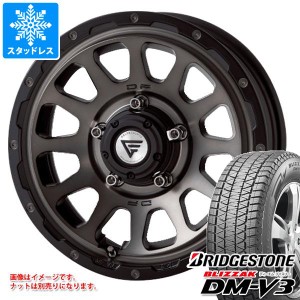 ジムニー用 スタッドレス ブリヂストン ブリザック DM-V3 175/80R16 91Q デルタフォース オーバル タイヤホイール4本セット