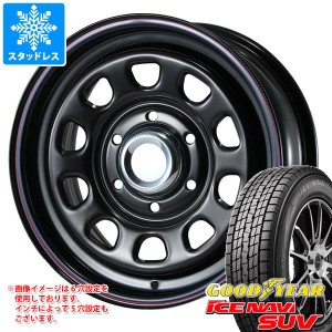 ハイエース 200系用 スタッドレス グッドイヤー アイスナビ SUV 215/70R16 100Q MLJ デイトナ SS タイヤホイール4本セット