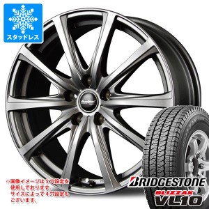 スタッドレスタイヤ ブリヂストン ブリザック VL10 145/80R12 80/78N (145R12 6PR相当) ＆ ユーロスピード V25 4.0-12 タイヤホイール4本