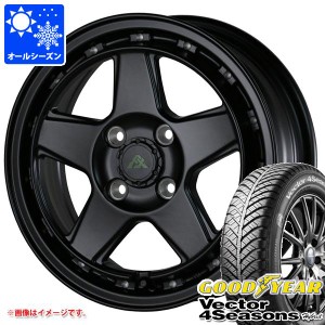 ハイゼットトラック S500系用 オールシーズンタイヤ グッドイヤー ベクター 4シーズンズ ハイブリッド 165/65R14 79H ドゥオール フェニ