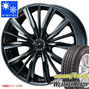 オールシーズン 225/55R18 98V グッドイヤー アシュアランス ウェザーレディ レオニス VX 7.0-18 タイヤホイール4本セット