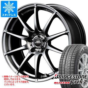 スタッドレスタイヤ ブリヂストン ブリザック VRX2 185/60R15 84Q ＆ シュナイダー スタッグ タイヤホイール4本セット185/60-15 BRIDGEST