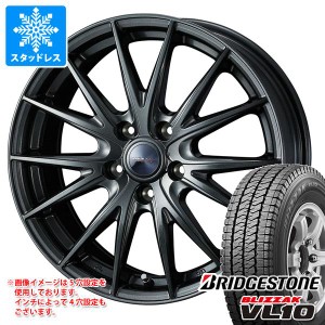 スタッドレスタイヤ ブリヂストン ブリザック VL10 145/80R12 80/78N (145R12 6PR相当) ＆ ヴェルヴァ スポルト2 4.0-12 タイヤホイール4