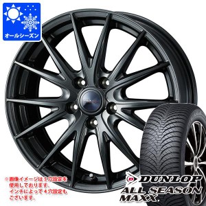 アルファード 40系用 オールシーズンタイヤ ダンロップ オールシーズンマックス AS1 225/60R18 100H ヴェルヴァ スポルト2 7.0-18 タイヤ