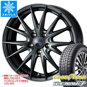 スタッドレスタイヤ グッドイヤー アイスナビ7 185/60R15 84Q ＆ ヴェルヴァ スポルト2 タイヤホイール4本セット185/60-15 GOODYEAR ICE 