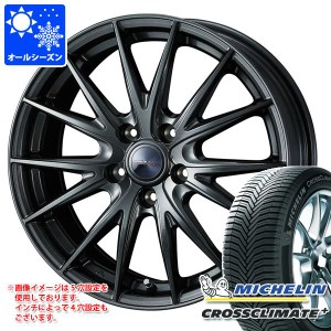 オールシーズン 205/60R16 96W XL ミシュラン クロスクライメートプラス ランフラット ヴェルヴァ スポルト2 6.5-16 タイヤホイール4本セ