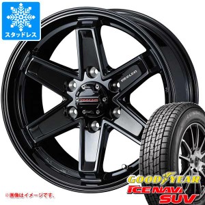 パジェロ V98用 スタッドレス グッドイヤー アイスナビ SUV 265/65R17 112Q キーラー タクティクス タイヤホイール4本セット