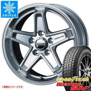 ジープ コンパス M624系用 スタッドレス グッドイヤー アイスナビ SUV 225/60R17 99Q キーラー タクティクス タイヤホイール4本セット