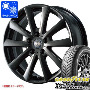 VW ポロ 6R系用 オールシーズンタイヤ グッドイヤー ベクター 4シーズンズ ハイブリッド 185/60R15 84H チームスパルコ ヴァローザ タイ