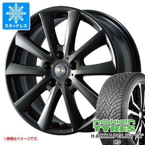 シトロエン C3エアクロス A8H系用 スタッドレス ノキアン ハッカペリッタ R5 195/65R15 95R XL チームスパルコ ヴァローザ タイヤホイー