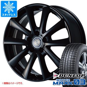 ジープ レネゲード BU系用 スタッドレス ダンロップ ウインターマックス03 WM03 215/60R17 96Q チームスパルコ ヴァローザ タイヤホイー