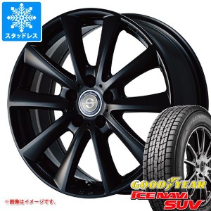 ジープ レネゲード BU系用 スタッドレス グッドイヤー アイスナビ SUV 215/60R17 96Q チームスパルコ ヴァローザ タイヤホイール4本セッ