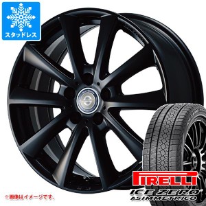 アルファロメオ ジュリア用 スタッドレス ピレリ アイスゼロアシンメトリコ 225/50R17 98H XL チームスパルコ ヴァローザ タイヤホイール