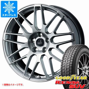 クラウン スポーツ 36系用 スタッドレス グッドイヤー アイスナビ SUV 235/55R19 101Q デルモア LC.S タイヤホイール4本セット