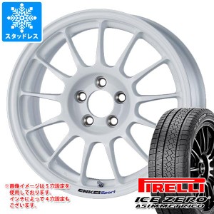 スタッドレスタイヤ ピレリ アイスゼロアシンメトリコ 195/65R15 91T ＆ エンケイ スポーツ RC-T5 6.5-15 タイヤホイール4本セット195/65