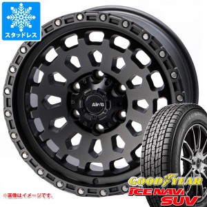 FJクルーザー 10系用 スタッドレス グッドイヤー アイスナビ SUV 265/70R17 115Q エアージー ヴァルカン タイヤホイール4本セット