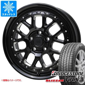 スタッドレスタイヤ ブリヂストン ブリザック VRX3 215/70R16 100Q ＆ バークレイハードロック ヒューロン 7.0-16 タイヤホイール4本セッ