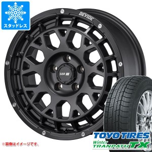 デリカD5用 スタッドレス トーヨー ウィンタートランパス TX 215/70R16 100Q SSR ディバイド G:M タイヤホイール4本セット