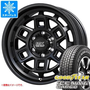 ハイエース 200系用 スタッドレス 2023年製 グッドイヤー アイスナビカーゴ 195/80R15 107/105L マッドクロス アイヴァー タイヤホイール