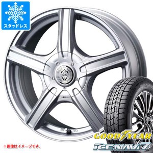 スタッドレスタイヤ グッドイヤー アイスナビ7 195/60R15 88Q ＆ トレファー MH 6.0-15 タイヤホイール4本セット 195/60-15 GOODYEAR ICE