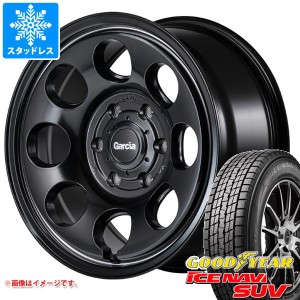 ランドクルーザー プラド 150系用 スタッドレス グッドイヤー アイスナビ SUV 265/70R17 115Q ガルシア パーム8 タイヤホイール4本セット