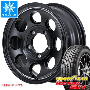 ジムニー用 スタッドレス グッドイヤー アイスナビ SUV 175/80R16 91Q ガルシア パーム8 タイヤホイール4本セット