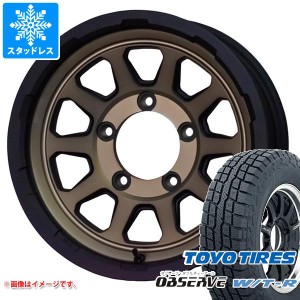 5本セット ジムニー用 スタッドレス トーヨー オブザーブ WTR 185/85R16 105/103N LT マッドクロスレンジャー タイヤホイール5本セット