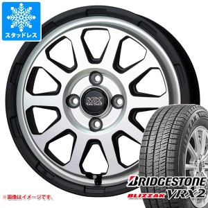 ハスラー用 スタッドレス ブリヂストン ブリザック VRX2 165/70R14 81Q マッドクロスレンジャー タイヤホイール4本セット