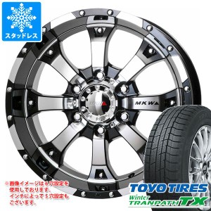 デリカD5用 スタッドレス トーヨー ウィンタートランパス TX 215/70R16 100Q MKW MK-46 タイヤホイール4本セット