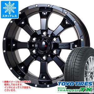 デリカD5用 スタッドレス トーヨー ウィンタートランパス TX 215/70R16 100Q MKW MK-46 タイヤホイール4本セット