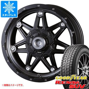 ジープ レネゲード BU/BV系用 スタッドレス グッドイヤー アイスナビ SUV 225/70R16 103Q クリムソン MG ライカン タイヤホイール4本セッ