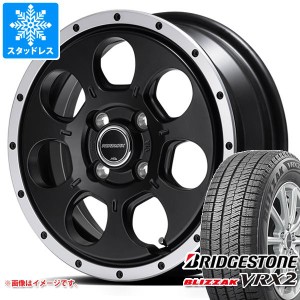 ハスラー用 スタッドレス ブリヂストン ブリザック VRX2 165/65R14 79Q ロードマックス WO-7 タイヤホイール4本セット