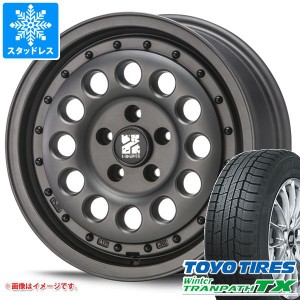 デリカD5用 スタッドレス トーヨー ウィンタートランパス TX 215/70R16 100Q MLJ エクストリームJ ラギッド タイヤホイール4本セット