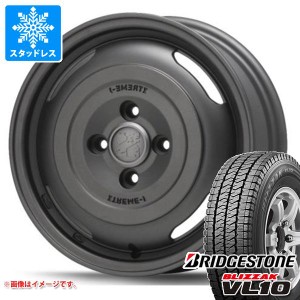 キャリイ DA16T用 スタッドレス ブリヂストン ブリザック VL10 145/80R12 80/78N (145R12 6PR相当) MLJ エクストリームJ ジャーニー タイ