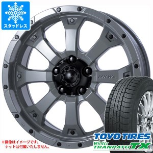 デリカD5用 スタッドレス トーヨー ウィンタートランパス TX 215/70R16 100Q MKW MK-46 タイヤホイール4本セット