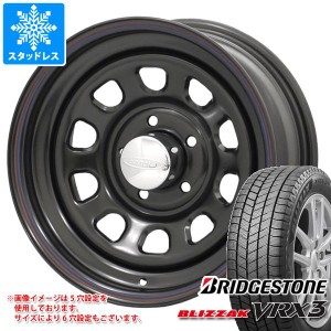 デリカD5用 スタッドレス ブリヂストン ブリザック VRX3 225/70R16 103Q デイトナズ タイヤホイール4本セット