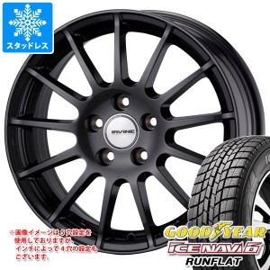 BMW F44 2シリーズ用 スタッドレス グッドイヤー アイスナビ6 ランフラット 225/45RF17 91Q ランフラット アーヴィン F01 タイヤホイール