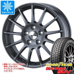 ジープ コンパス M624系用 スタッドレス グッドイヤー アイスナビ SUV 215/65R16 98Q アーヴィン F01 タイヤホイール4本セット