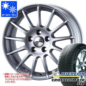 アウディ Q3 F3系用 オールシーズンタイヤ ミシュラン クロスクライメート SUV 215/70R16 100H アーヴィン F01 タイヤホイール4本セット