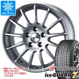 ジープ レネゲード BU/BV系用 スタッドレス ヨコハマ アイスガードセブン iG70 215/65R16 98Q アーヴィン F01 タイヤホイール4本セット