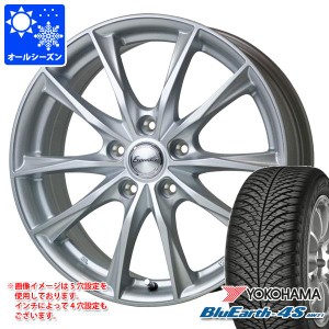 アルファード 40系用 オールシーズンタイヤ ヨコハマ ブルーアース4S AW21 225/65R17 106V XL エクシーダー E06 7.0-17 タイヤホイール4