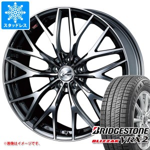 プリウス 60系用 スタッドレス ブリヂストン ブリザック VRX2 195/60R17 90Q レオニス MX タイヤホイール4本セット