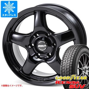 ランドクルーザー プラド 150系用 スタッドレス グッドイヤー アイスナビ SUV 265/70R17 115Q ブラッドレー パイ タイヤホイール4本セッ